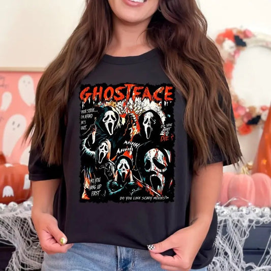 Red ghost shirt or sweater
