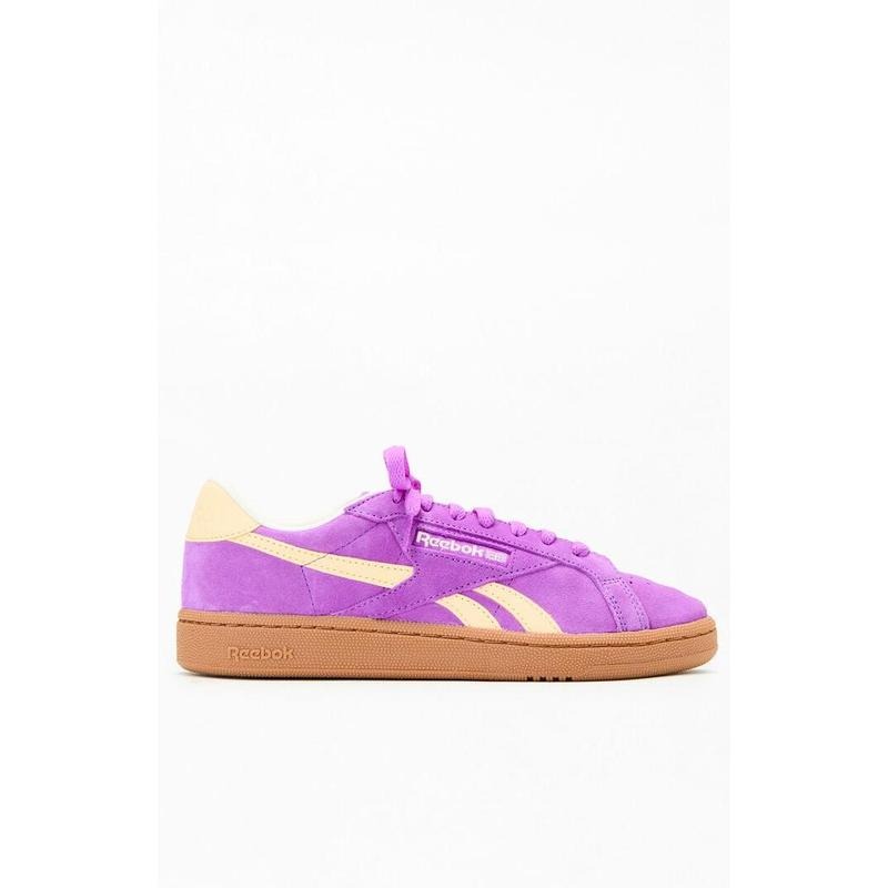 Reebok Women's Women's Purple Club C Grounds UK Sneakers - Multicolor