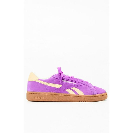 Reebok Women's Women's Purple Club C Grounds UK Sneakers - Multicolor