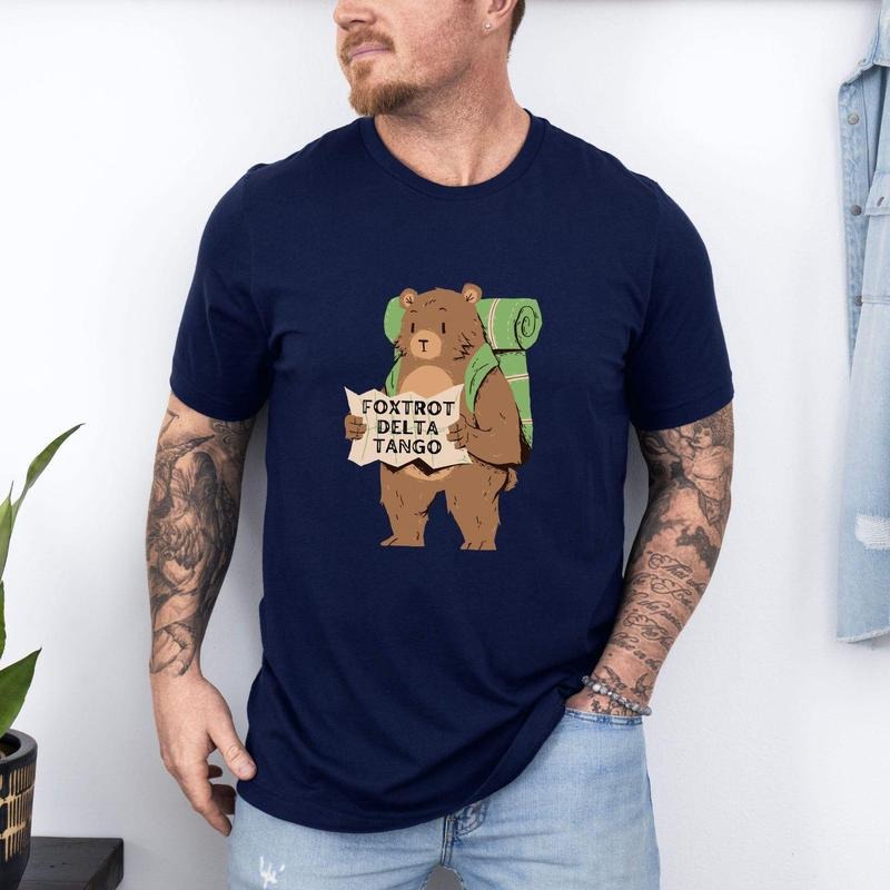 Resist Bear Shirt, Foxtrot Delta Tango, National Parks Shirt, National Forest Service sweatshirt, subtlehoodie