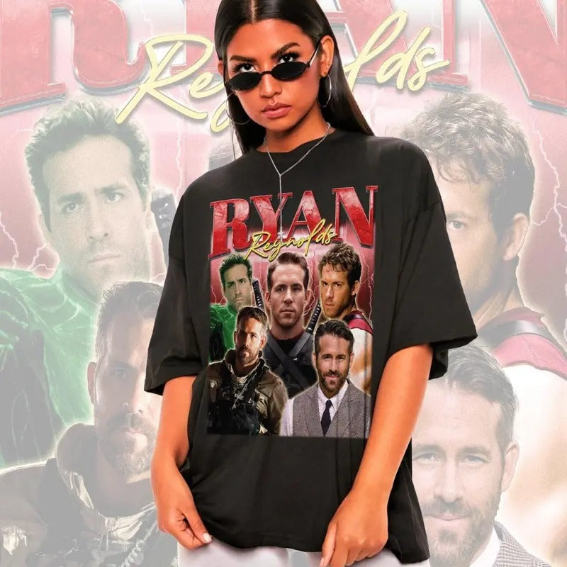 Retro Ryan Reynolds Shirt -Ryan Reynolds Tshirt,Ryan Reynolds T shirt,Ryan Reynolds T-shirt