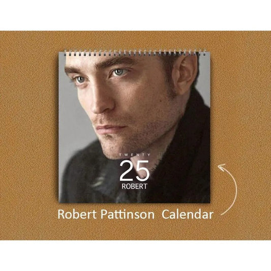 Robert Pattinson Calendar 2025 | Robert Pattinson  2025 Wall Calendar, Celebrity Wall Calendar 2025, Best Gift For Robert Pattinson Fan