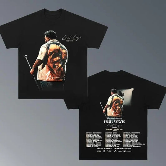 Rod Wave Shirt, Rod Wave Last Lap 2024 Tour Music Tee, Rod Wave Rapper T-shirt, Rod Wave Unisex Tee Gift For Men Women, Rod Wave Fan Gift Clothing Cotton