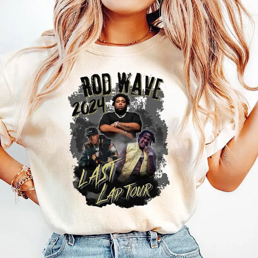 Rod Wave, Rod Wave Shirt, Moneybagg Yo, Last Lap Tour, Concert Shirt, Unisex Short Sleeve Tee