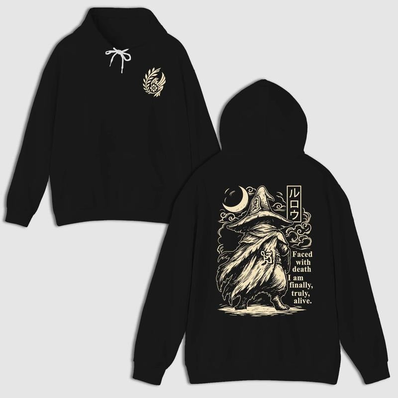 Rove Hoodie, Video Game shirt, Rove wudwud cute shirt, Monster Hunter Wilds Hoodie Gaming Fan Art Unisex Merch, "Finally, Truly, Alive" shirt