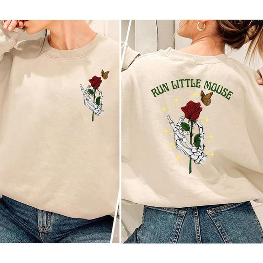 Run Little Mouse Sweatshirt, Haunting Adeline Sweatshirt, T-shirt And Hoodie, Zade Shirt, Smut Reader, book lover gift, Smut Books, Spicy Books, dark rromance