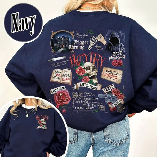 Run Little Mouse Sweatshirt, Run Little Mouse Haunting Adeline, Haunting Adeline Shirt, Dark Romance Shirt, Smut Reader,Book Lover Gifts For