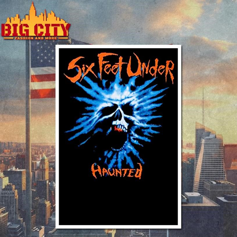 SIX FEET UNDER HAUNTED PLASTIC HEAD New Shirt