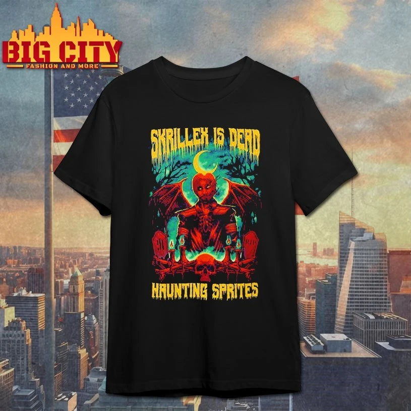SKRILLER IS DEAD HAUNTING SPRITES Halloween 2025 shirt