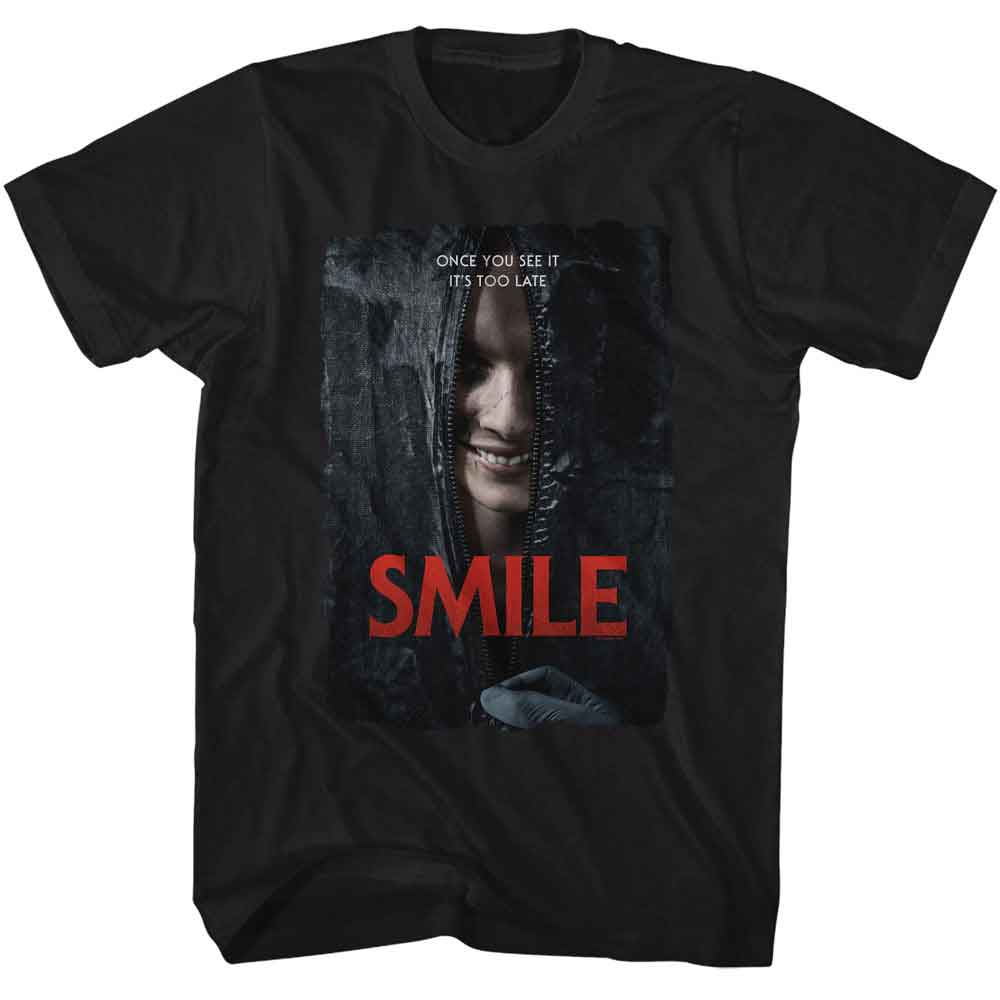 Smile - Movie Poster - American Classics - Solid Black Adult Short Sleeve T-Shirt