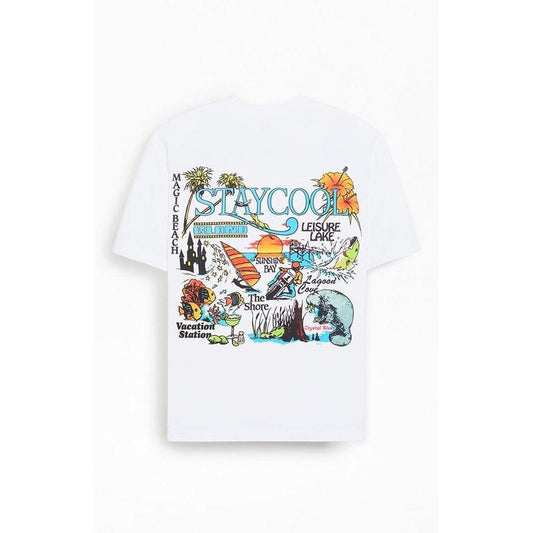 STAYCOOLNYC Men's Island T-Shirt - Multicolor