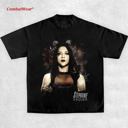STEPHANIE VAQUER 2.0 TEE, Wrestling Tee, Wrestling Graphic Tee, 2025 Wrestler Shirt, Sports Shirt, Vintage Wresting Shirt, Wrestling Fan Gift