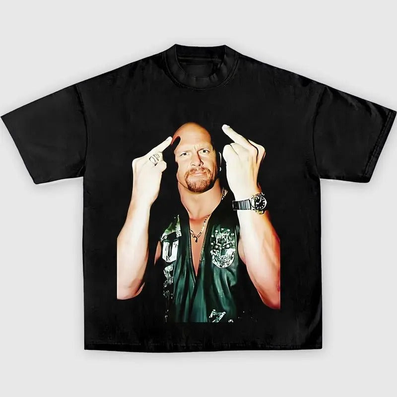 STONE COLD STEVE AUSTIN NEW Shirt, Boxing T-shirt, Boxer Tee, Sports Shirt, UFC Shirt, MMA Shirt, Workout T-shirt, Gift for Him Gift For Her Crewneck Clothing