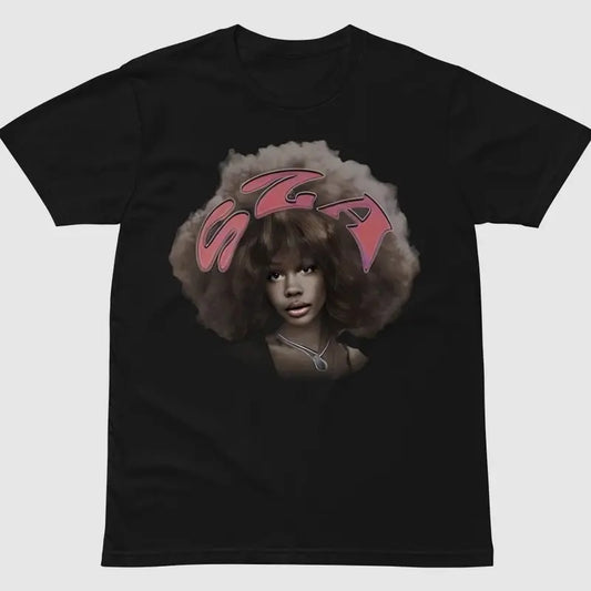 SZA Afro premium T Shirt