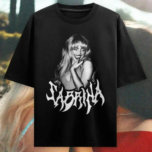 Sabrinaaa Funny Black Tee, Gift Shirt Classic Cotton