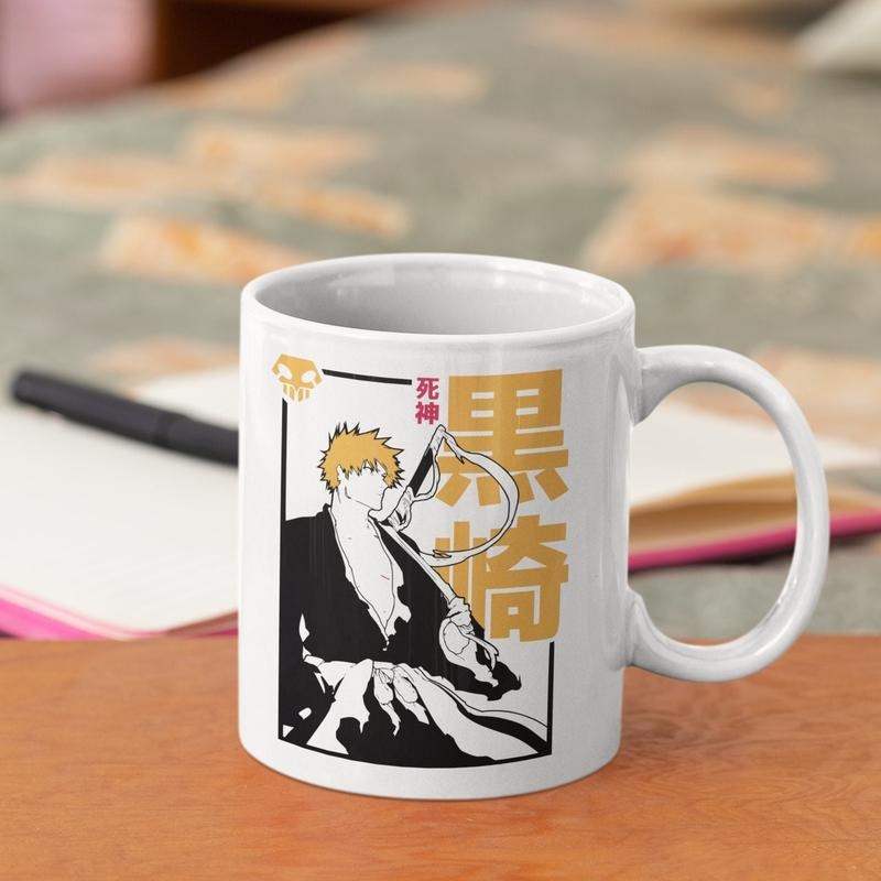 [Sale Up To 50%] Bleach Anime Mug, Heat Sensitive Coffee Mug, Gift for Shinigami Fans
