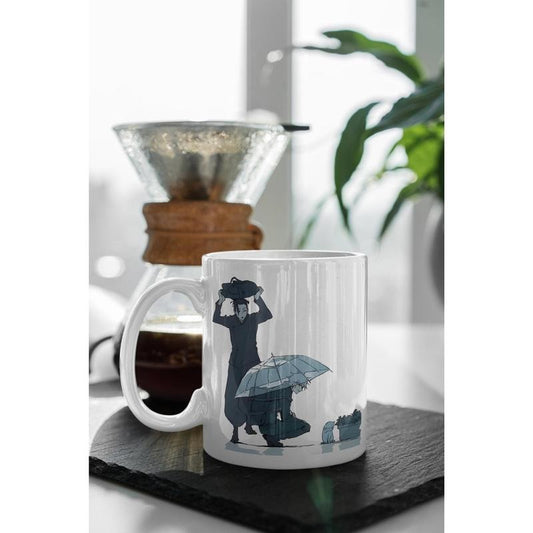[Sale Up To 50%] Gojo Satoru JJK Mug, Funny Anime Coffee Cup, 11oz Ceramic Gift Mug