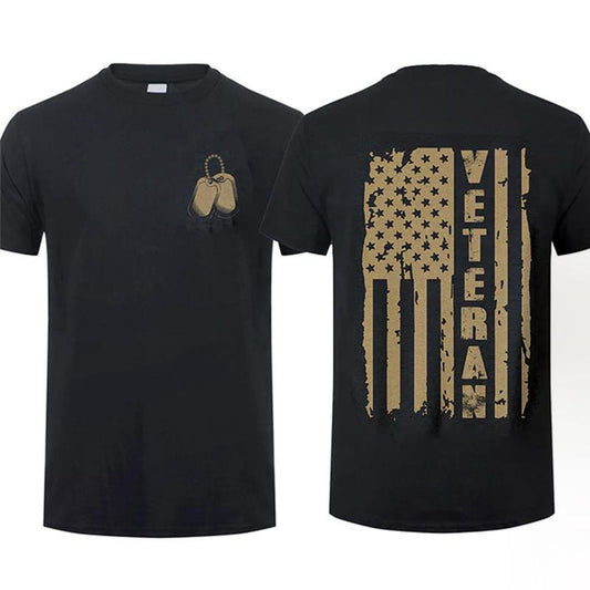 [Sale Up To 60%] Grunt Style Veteran Freedom To Dream T-shirt Unisex Short Sleeve Casual 100% Cotton Top Menswear Tactical Gear Patriot Shirt