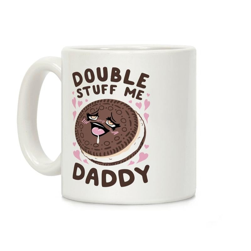 [Sale up to 50%] DOUBLE STUFF ME DADDY COFFEE MUG