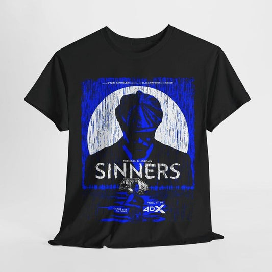 [Sale up to 50%] Sinners 2025 Action Movie Streetwear Unisex Graphic Short Sleeve T-Shirt