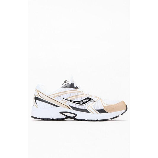 Saucony Men's Gold & White Ride Millennium Shoes - Multicolor