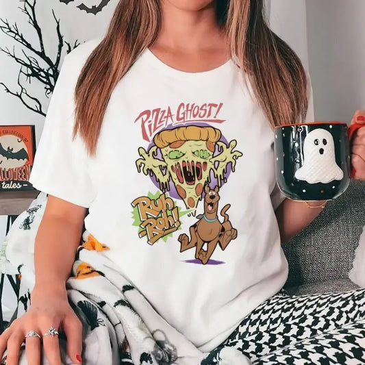 Scooby Doo Halloween, Horror Movie Shirt, Horror Movie Shirts, Halloween Crewneck, Unisex Short Sleeve Tee Top Womenswear