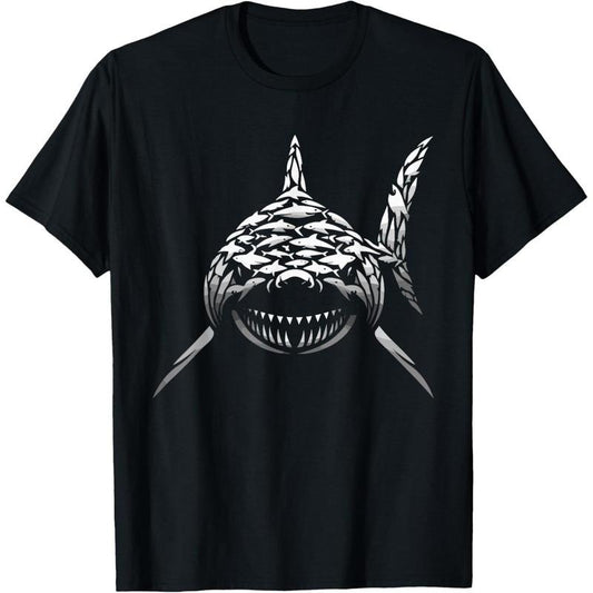 Shark Marine Biology Animal Science Sharks Lover T-Shirt made in usa