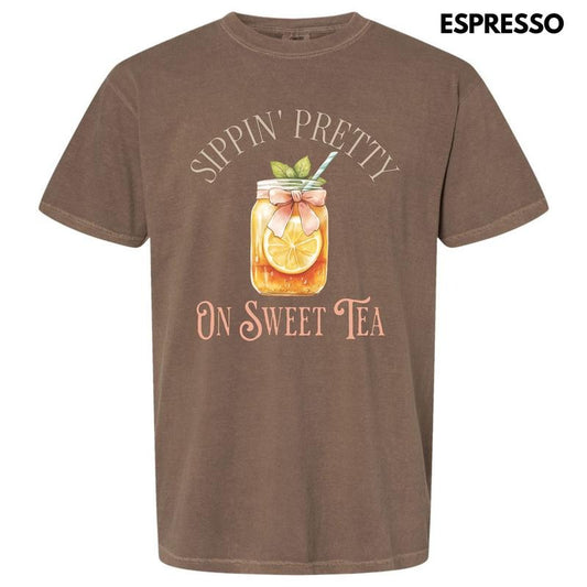 Sippin' Pretty Comfort Colors T-Shirt 'NLB'