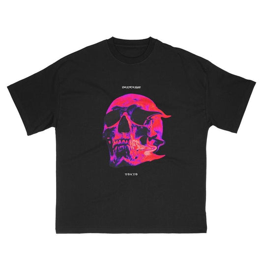 Skull Y2k Graphic Top, Y2k Clothing Shirt, Y2k Graphic Tee, Gothic y2k T-Shirt Womenswear Underwear