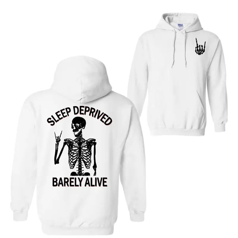 Sleep Deprived Fit Short Sleeve Hoodie, Sweatshirt, T-Shirt, Unisex Shirt