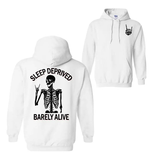 Sleep Deprived Fit Short Sleeve Hoodie, Sweatshirt, T-Shirt, Unisex Shirt