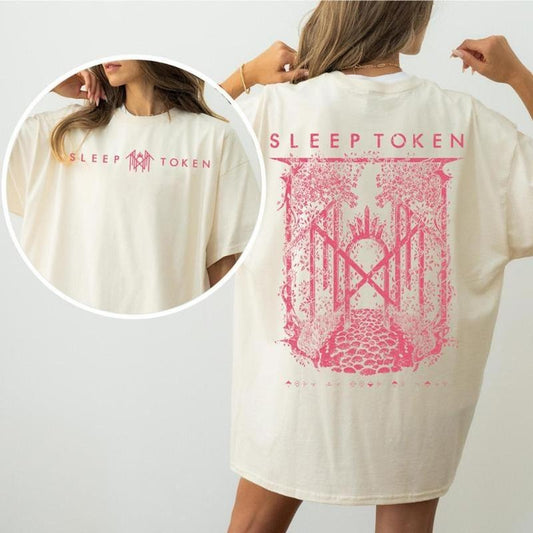 Sleep Token Shirt, Shirt For Sleep Token Tour, Sleep Music Tour 2025 T Shirt, Gift For Fan, Unisex Short Sleeve Tee