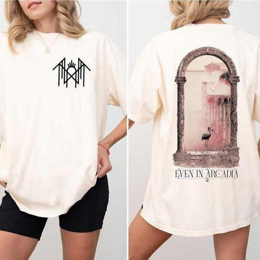 Sleeptoken Even In Arcadia Flamingo Shirt, Tour Music 2025 T Shirt, Gift For Fan, Unisex Short Sleeve Tee