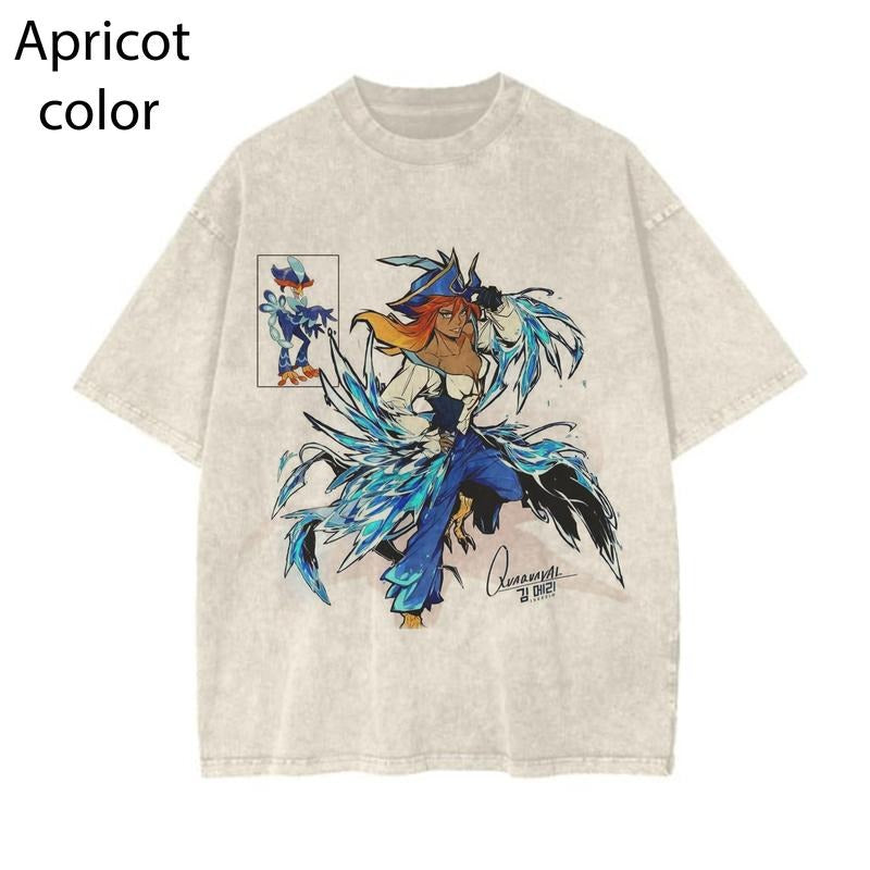 Slowly warming up to newer gen mons T-shirt, quaquaval, pokemonscarletandviolet, Pokemon Shirt Graphic Tee, PKM Shirt, Anime Shirt, vintage T-shirt