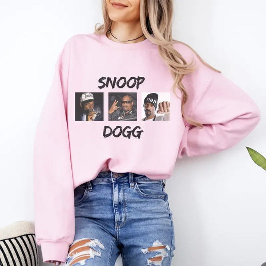 Snoop West Side Dogg, Old School Rap Shirt, Hip Hop Inspired Tee, Rapper T Shirt Sweatshirt, Unisex Sweater Pullover Tee