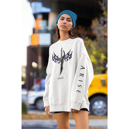 Solo Leveling Unisex Anime Sweatshirt, Venom Fang Inspired Crewneck Aesthetic, Minimalist Gothic, tee-shirt, Pullover, Subtle Japanese Anime Crewneck