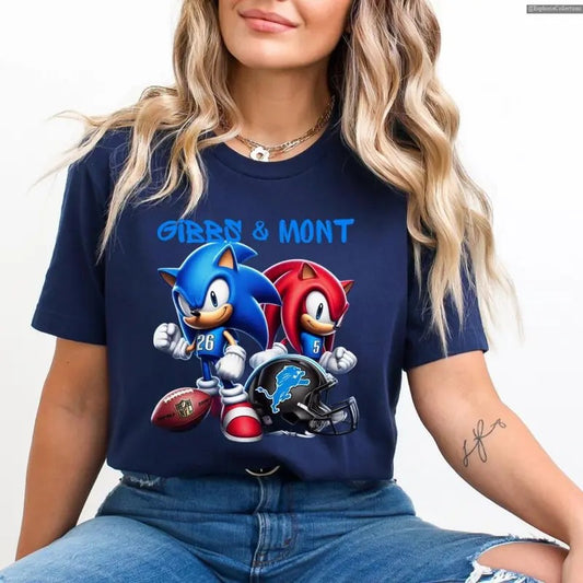 #Soonic and #Knuuckles Tshirt, Detroit Football Shirt, Football Fan T shirt, #Soonic and #Knuuckles Shirt , Global Trending Outfits
