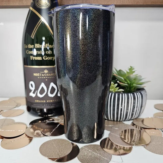 Sparkle Black Piper Lou 27oz Tumbler