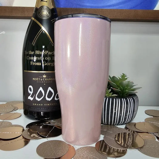 Sparkle Pink Piper Lou 27oz Tumbler