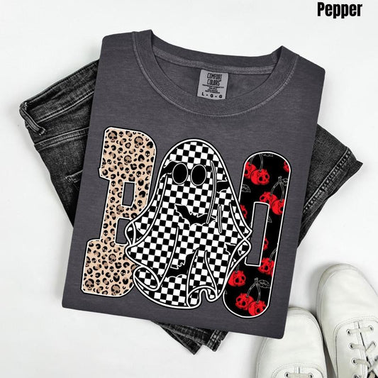 Spooky BOO Comfort Colors T-Shirt 'NLB'