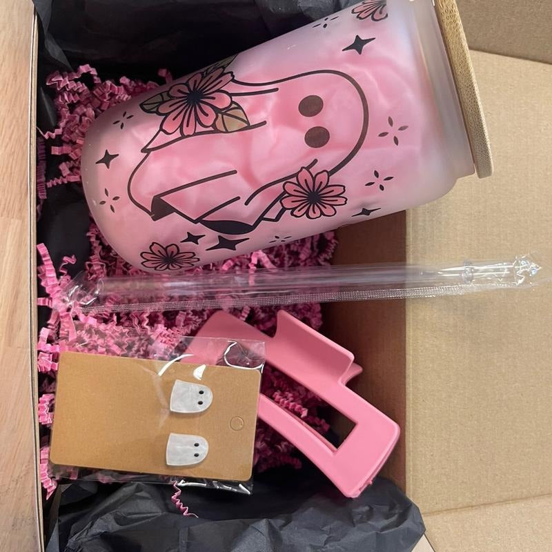 Spooky gift box-pink