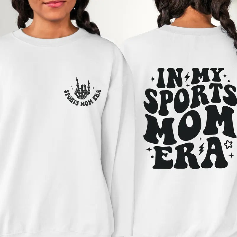 Sports Mom Era Sweatshirt In My Sports Mom Era Sweatshirt Game Day Sweatshirt For Mom Team Mom Gifts