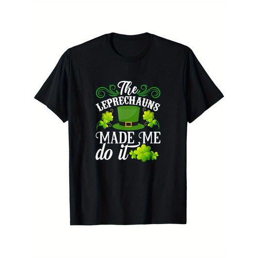 St Patricks Day St Paddys Day Ireland Irish T-Shirt, Suitable for All Men And Women Outdoor Short-Sleeved T-Shirts in All Seasons, Ready to Wear 100% Cotton, S-XXXL made in usa