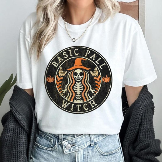 Starbucks Coffee Shirt Wicca Basic Fall Witch Shirt Witch Halloween Shirt Spooky Season Shirt