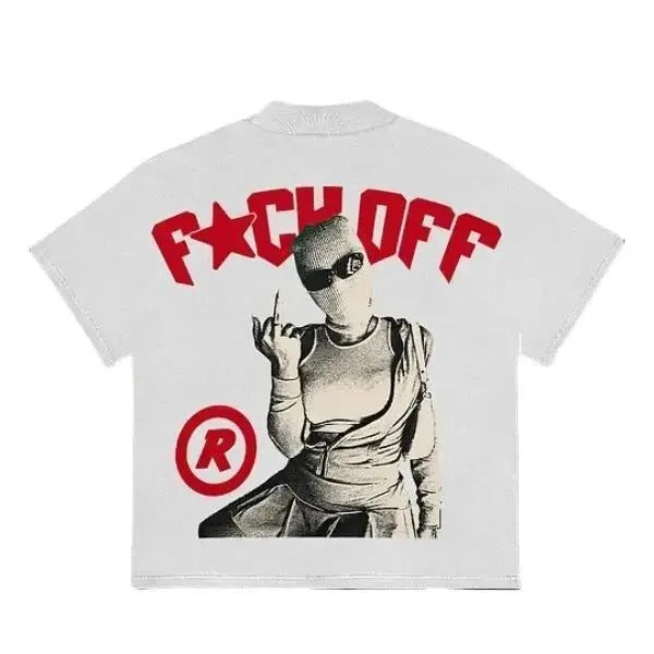 Studio Vintage Y2k Street Graphic Print Cotton T-Shirt