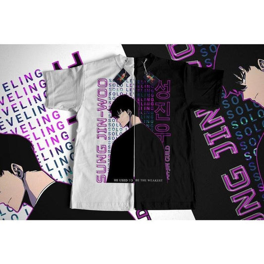 Sung Jinwoo shirt, Thomas Andre, Statue of God, Solo, Leveling, shirt, anime shirt, anime gift, Liu Zhigang, anime tshirt, Igris, Zanna