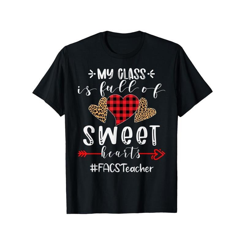 Sweet Hearts Valentine's Day Cotton T-Shirt - 100% Pure, Breathable & Comfort Fit for Men, Sizes S-XXXL made in usa