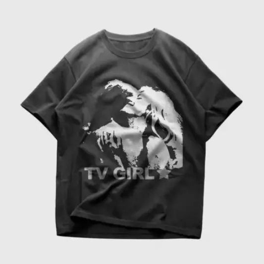TV Girl French Exit Album Tee - Music Band Poster T-shirt - Aestheticadelica T-shirt - Current Joys, unisex Top Womenswear tv girl