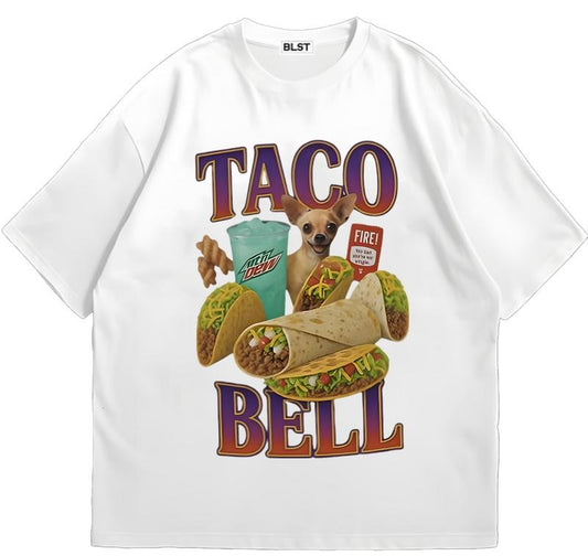 Taco Bell T-Shirt Comfy T-Shirt for Nature Lovers Soft Cotton Fabric Trendy, Viral, and On-Point