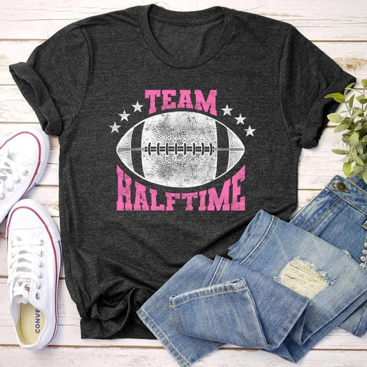 Team Halftime, Football, Sports, Both Teams, Super Soft Tshirt